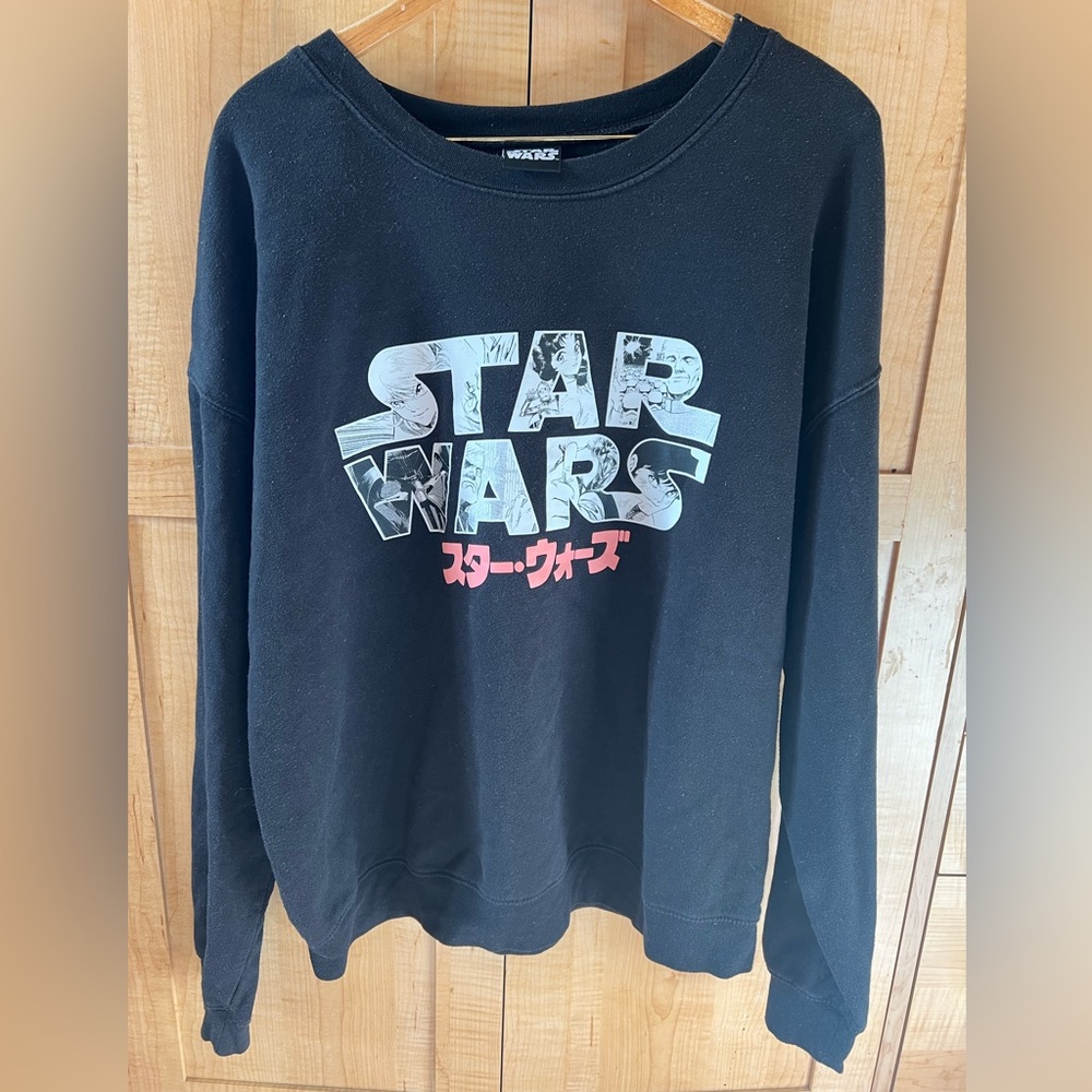 Star wars anime style crewneck sweatshirt - Picture 1 of 9